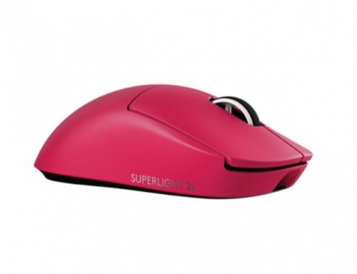 Rato Gaming Sem Fios Logitech G PRO X SUPERLIGHT 2c Compact – 44.000 DPI – Rosa – 910-007545