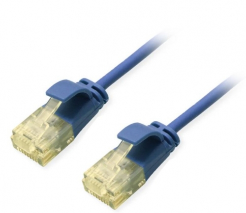 CABO REDE EQUIP U/UTP SLIM 0.15M - AZUL , 626300