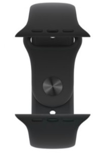 Apple Watch Series 11 GPS 46mm Alumínio Cinzento Sideral c/ Bracelete Desportiva Preta S/M MEV04QL/A