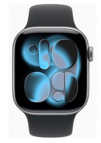 Apple Watch Series 11 GPS + Cellular 42mm Alumínio Cinzento Sideral c/ Bracelete Desportiva Preta S/M MF8A4QL/A