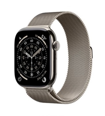 Apple Watch Series 11 (GPS + Cellular) 46 mm 64 GB LTE, Wi-Fi 4, UWB, Bluetooth 5G titanium natural , MFD04QL/A