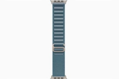 Apple Watch Ultra 3 GPS + Cellular 49mm Titânio Natural c/ Bracelete Loop Alpine Azul-claro M MEWM4QL/A