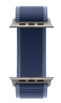 Apple Watch Ultra 3 GPS + Cellular 49mm Titânio Natural c/ Bracelete Loop Trail Azul/azul-vivo S/M MEWR4QL/A