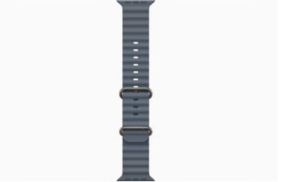 Apple Watch Ultra 3 GPS + Cellular 49mm Titânio Natural c/ Bracelete Ocean Azul-âncora MEWH4QL/A