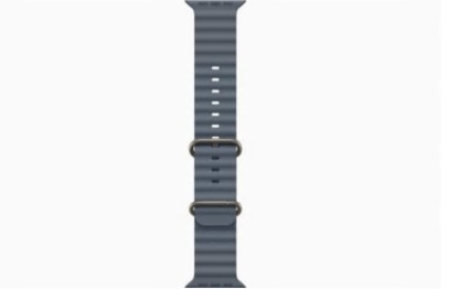 Apple Watch Ultra 3 GPS + Cellular 49mm Titânio Natural c/ Bracelete Ocean Azul-âncora MEWH4QL/A