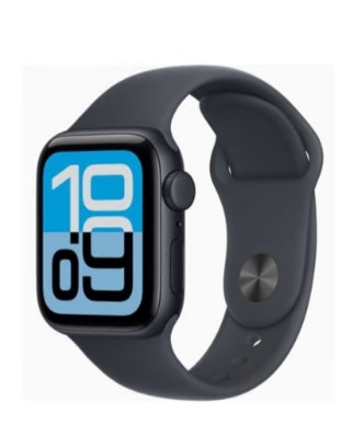 Apple Watch SE 3 GPS + Cellular 40mm Alumínio Meia-noite c/ Bracelete Desportiva Meia-noite S/M  MEP94QL/A