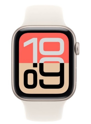 Apple Watch SE 3 GPS + Cellular 44mm Alumínio Luz das Estrelas c/ Bracelete Desportiva Luz das Estrelas M/L MEPF4QL/A