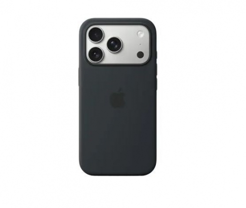 Capa em Silicone Magsafe para iPhone 17 Pro Black