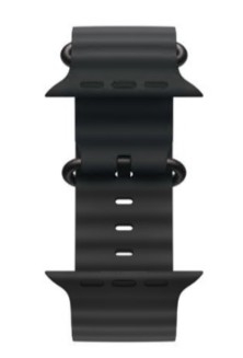 Apple Watch Ultra 3 GPS + Cellular 49mm Titânio Preto c/ Bracelete Ocean Preta MF0J4QL/A