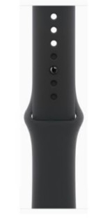 Apple Watch Series 11 GPS 46mm Alumínio Preto Brilhante c/ Bracelete Desportiva Preta M/L MEUX4QL/A