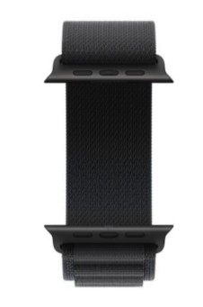 Apple Watch Ultra 3 GPS + Cellular 49mm Titânio Preto c/ Bracelete Loop Alpine Preta L MF0X4QL/A