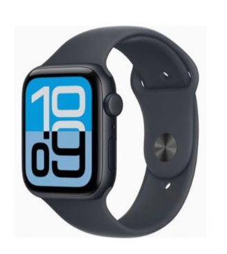 Apple Watch SE 3 GPS + Cellular 44mm Alumínio Meia-noite c/ Bracelete Desportiva Meia-noite M/L MEPJ4QL/A