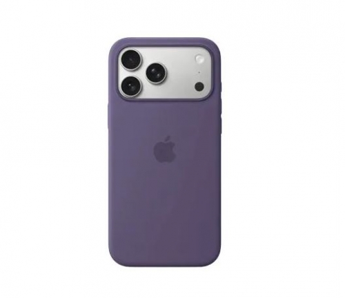 Capa em Silicone com Magsafe para iPhone 17 Pro Max Roxo Névoa