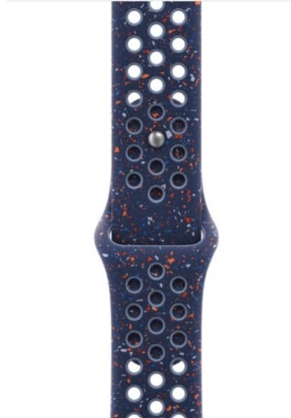 Apple Nike Fita para relógio inteligente 46mm M/L (para pulso de 160 210 mm) fita azul , MGCA4ZM/A