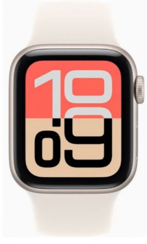 Apple Watch SE 3 GPS + Cellular 40mm Alumínio Luz das Estrelas c/ Bracelete Desportiva Luz das Estrelas M/L MEP74QL/A