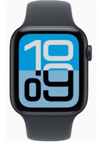 Apple Watch SE 3 GPS 44mm Alumínio Meia-noite c/ Bracelete Desportiva Meia-noite S/M MEHN4QL/A