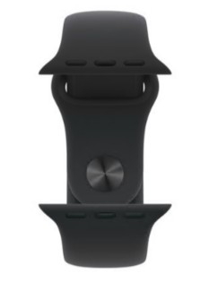 Apple Watch Series 11 GPS 42mm Alumínio Cinzento Sideral c/ Bracelete Desportiva Preta S/M MEQW4QL/A