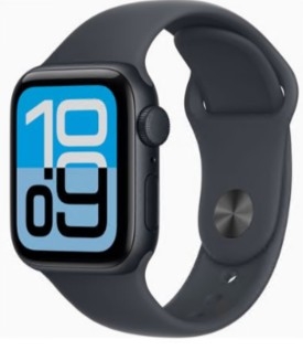 Apple Watch SE 3 GPS 40mm Alumínio Meia-noite c/ Bracelete Desportiva Meia-noite M/L MEHC4QL/A