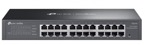 Switch TP-Link Omada ES224G Gerido L2 Gigabit Ethernet (10/100/1000) Preto