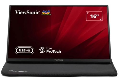 Monitor ViewSonic portátil leve USB-C de 16”, VA1650