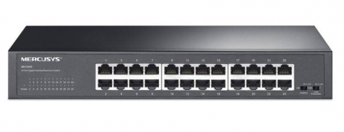 Switch de Rede Mercusys MS124GS 24 Portas Gigabit UnManaged Rackmount