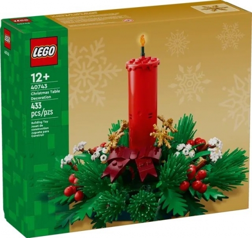 Decoração de Mesa de Natal LEGO 40743