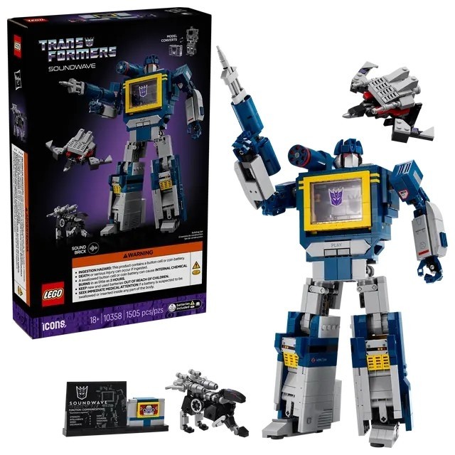 LEGO Transformers: Soundwave 10358