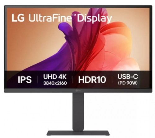 Monitor LG 27U730A-B 27" IPS 4K UHD Monitor with USB-C 90w P