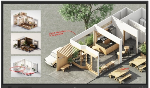 MONITOR LG 86TR3DQ-B PROFISSIONAL 86" UHD 4K 400CD 16/7 MULTI TOUCH 50 POINTS 