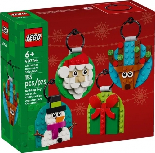 Seleção de Enfeites de Natal LEGO 40744