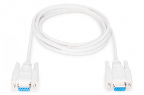 Digitus AK-610106-020-E cabo de série Bege 2 m D-Sub9