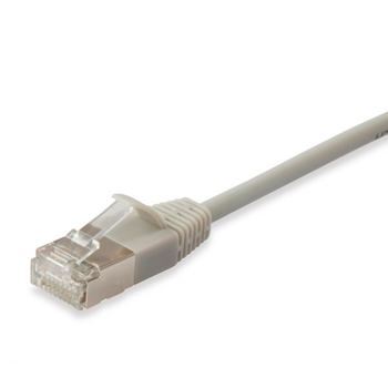 Cabo de rede fino EQUIP CHICOTE CAT.6A F/FTP 0,25 m bege
