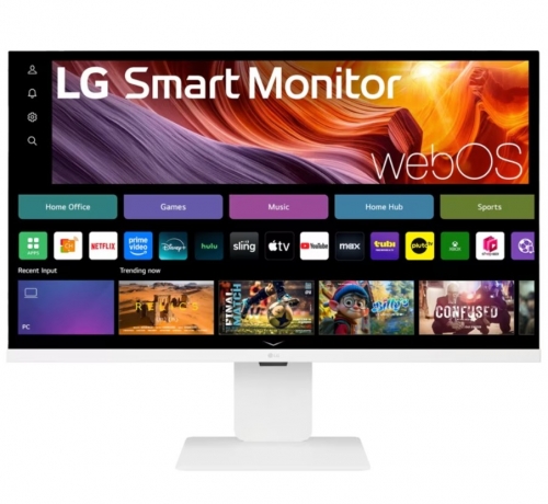 MONITOR LG 32U850SA-W SMART IPS 32" (31.5) UHD 4K HDMI USB-C COLUNAS WEBCAM HAS PIVOT