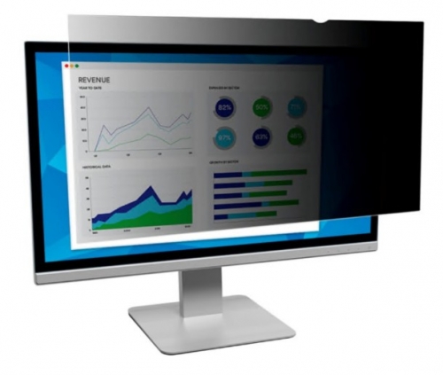 Filtro de Privacidade 3M - Filtro de privacidade do display - 27" - preto PF270W1B