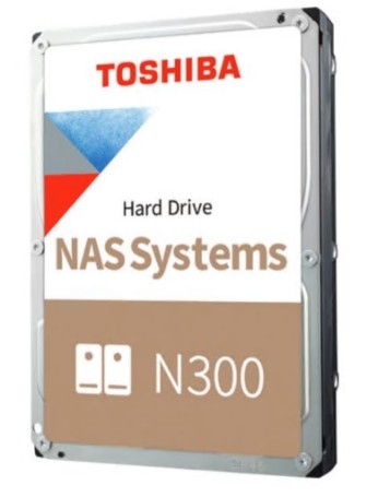 Disco Toshiba N300 NAS 10TB 3.5" SATA 6Gb/s 7200 rpm buffer: 512 MB, MN10ADA10TS
