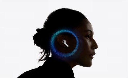 Auriculares Apple AirPods Pro 3 sem fios com microfonoe intra-auricular bluetooth cancelamento de ruído activo branco, MFHP4ZM/A