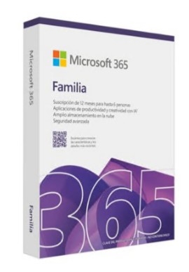 Microsoft 365 Family Licença de (1 ano) até 6 utilizadores, até 5 dispositivos ESD Win, Mac Todas as Línguas, EP2-36894