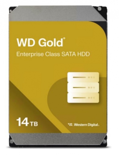Disco WD Gold WD142KRYZ Enterprise 14TB 3.5" SATA 6Gb/s 7200 rpm buffer: 512 MB