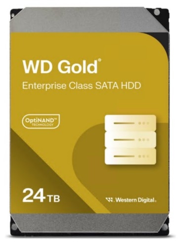 Disco WD Gold Enterprise 24TB 3.5" SATA 6Gb/s 7200 rpm buffer: 512 MB, WD241KRYZ