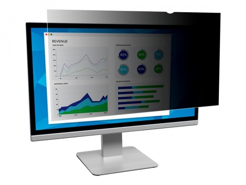 Filtro de Privacidade 3M™ PF250W9B para Monitor 25" Widescreen 16:9 – Antirreflexo e Redução de Luz Azul