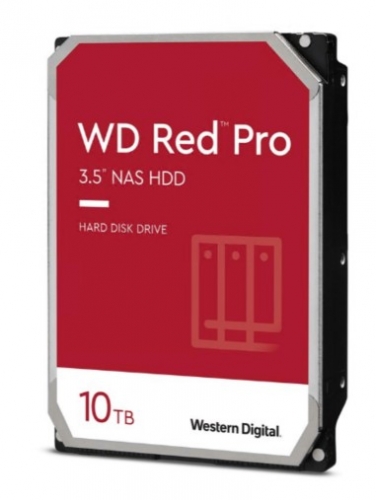 Disco WD Red Pro WD103KFBX Enterprise 10TB 3.5" SATA 6Gb/s 7200 rpm buffer: 512 MB, WD103KFBX