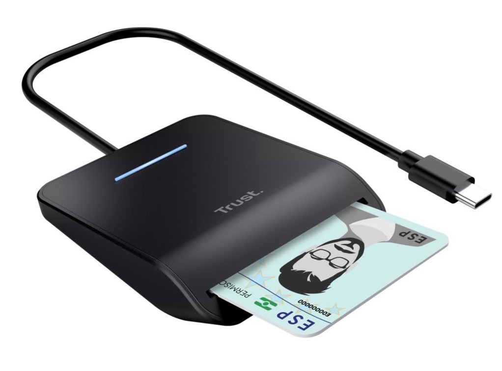 Leitor de SMART card - por contacto TRUST 26061