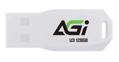 AGI PENDRIVE UP138 3.2 128GB BRANCO - AGI128GBWUP138-RT