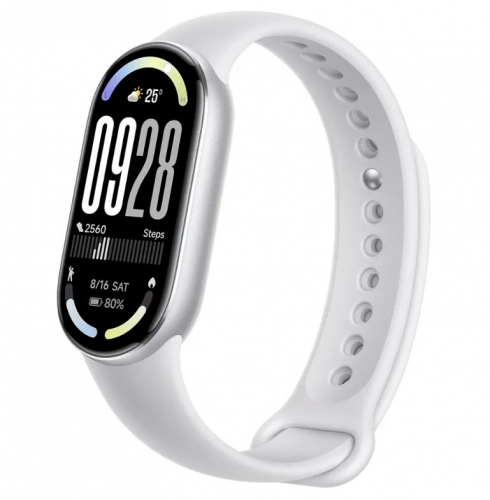 SmartBand Xiaomi Smart Band 10 Glacier Silver - BHR07PSGL