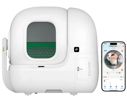CAIXA DE AREIA XIAOMI P9904/T5-C-EU PETKIT PUROBOT MAX PRO WITH CAMERA SMART CAT LITTER BOX