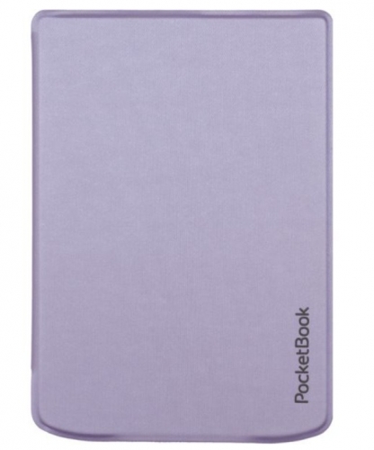 Capa Protetora PocketBook Shell Cover - Transparente Roxo Claro para eReader Verse 6" – SH-TR-634-LPL-W