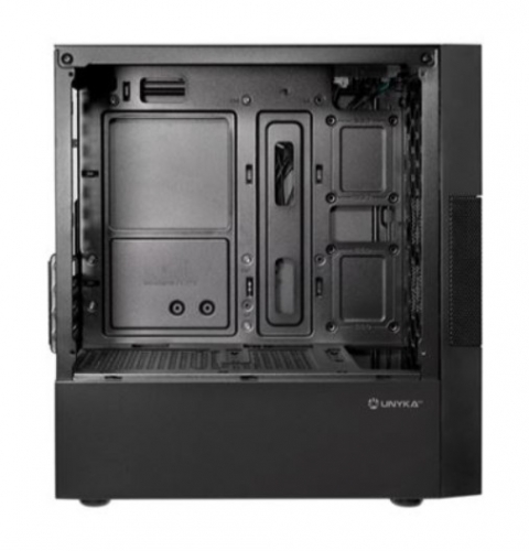 CAIXA UNYKA MATX AERO C25 2USB 3.0 500W BLACK, UK52125