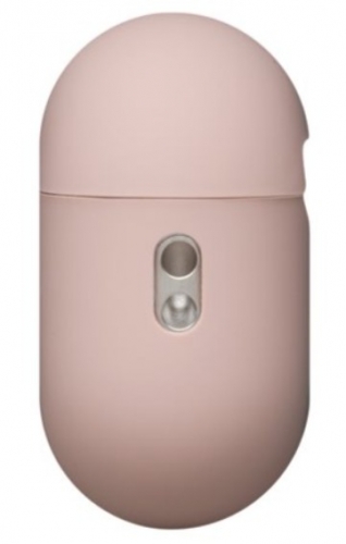 Bolsa/Capa dbramante1928 Costa Rica - para Apple AirPods Pro (2.ª geração), Plástico Reciclado e Silicone, Rosa Areia – CRAPPISA1723