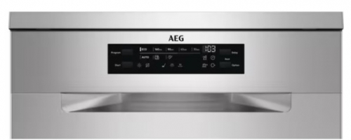 MAQUINA LAVAR LOUÇA  AEG FFB74917ZM 8PROG 14TALHERES INOX CLASSE C