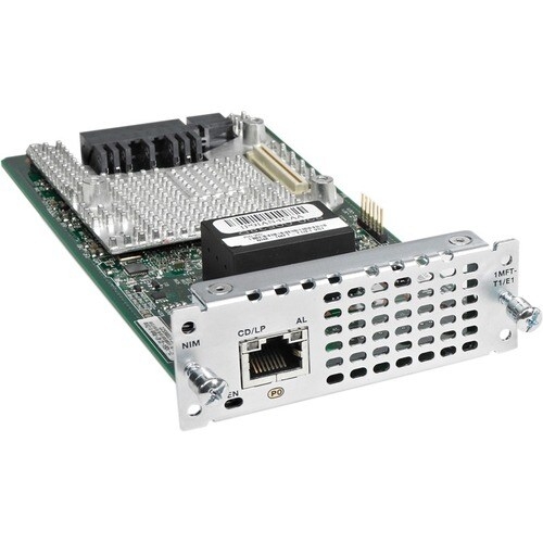 Cisco 1 port Multiflex Trunk Voice/Clear-channel Data T1/E1 Module - NIM-1MFT-T1/E1